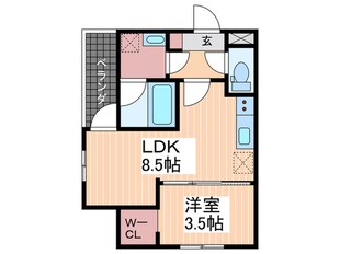 Ｎ祇園新橋の物件間取画像